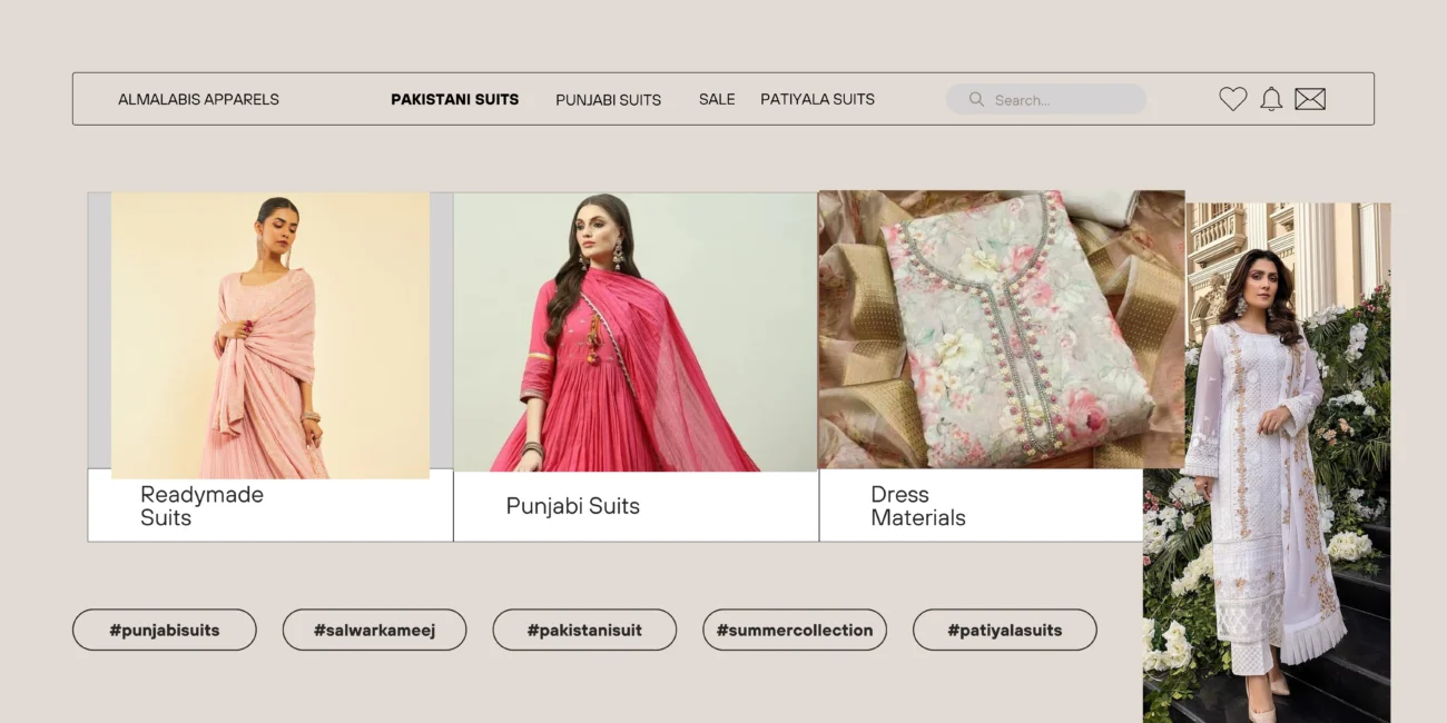 Exploring the New Style of Pakistani Suits Online & Punjabi Suits