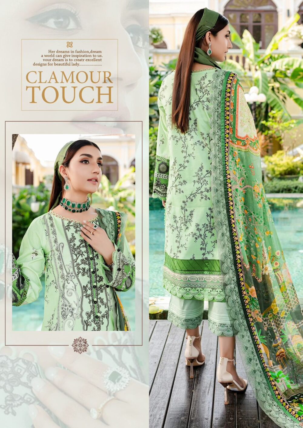 GULLAAHMED VOL 21 PURE PAKISTANI LAWN PRINTED COLLECTION - Image 6